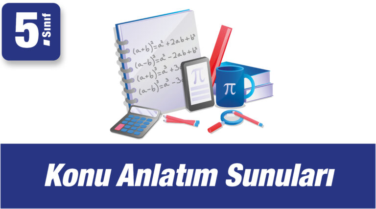 5.Sınıf Matematik Geometrik Şekiller Konu Anlatım Sunuları